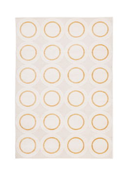 Covor Zina, Bizzotto, 160x230 cm, polipropilena/poliester, galben