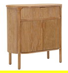 Bufet inferior Gothenburg, Mauro Ferretti, 81x46x82 cm, lemn de brad/MDF/fier, maro