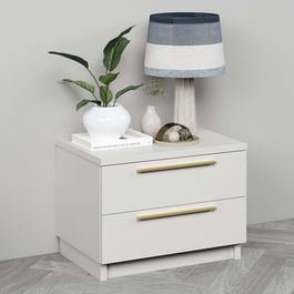 Noptiera SERENA 60, 2 sertare, Alb