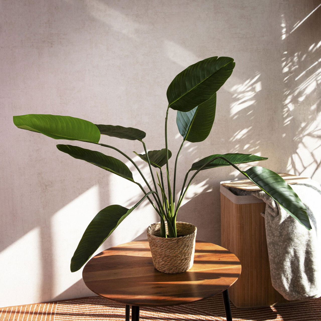 Planta artificiala Tropical Zone, Homla, 90 cm, plastic, verde