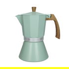Cafetiera filtru 12 cesti, Tuttinsieme Tiffany, Brandani, 19.5x14x24 cm, aluminiu