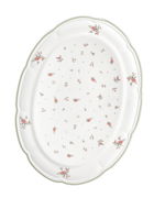 Platou servire, Nonna Rosa, Brandani, 40x30 cm, portelan
