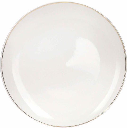 Platou servire, Punto Oro, Brandani, 30.5 cm, portelan
