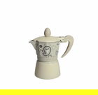 Cafetiera filtru 1 ceasca, Shanti Grey, Brandani, 12x7x13 cm, aluminiu