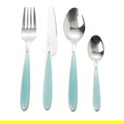Set tacamuri 16 piese, Aquamarine, Brandani, 16.5x16.5x21 cm, inox