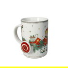 Cana, Elfomagia Lollipop Red, Brandani, 8x11 cm, portelan New Bone China