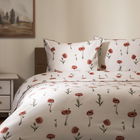 Lenjerie de pat Meadow Flowers, Homla, 160x200 cm, bumbac, multicolor
