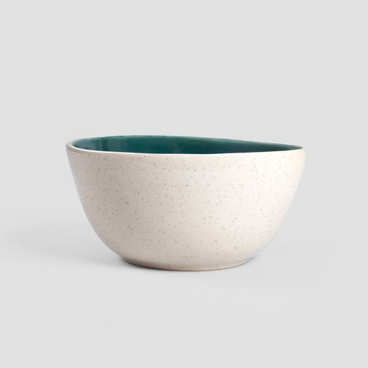 Bol Sedano, Homla, 26 cm, gresie, turcoaz