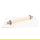 Set pentru copt Easy Bake, Homla, 49x40 cm, bambus/silicon/plastic, crem/maro