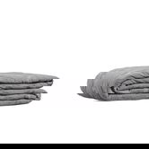 Cuvertura de pat Limena, Homla, 200x220 cm, microfibra, gri