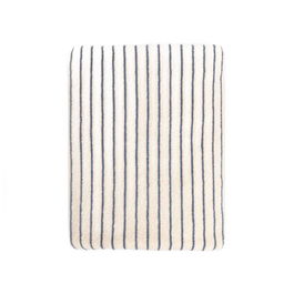 Prosop de plaja Rander, Homla, 100x190 cm, bumbac, bej/albastru
