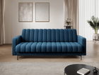 Canapea extensibila 3 locuri ELTAP, Roneyy, 212x89x86 cm, lemn/poliester, albastru