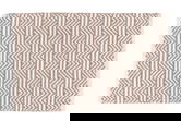 Covoras de baie Rug Shaki, Wenko, 50x80x0.8 cm, plastic/poliester, bej/alb