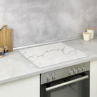 Protectie perete bucatarie Marble, Wenko, 60x52 cm, PVC, multicolor