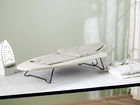 Masa de calcat Leona, Wenko, 77x31x12 cm, bumbac/poliester, bej