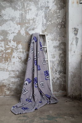 Patura Double, Koala Bear - Purple, Dolce Bonita Home, Poliester