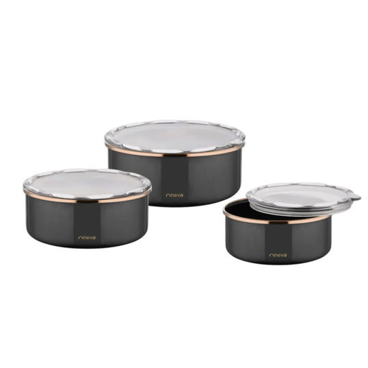 Set recipiente depozitare, Dynasty, 960DYN1944, 100%ENAMEml/ , Dimensiune: 1 x 14 cm (1 bucată), Amar