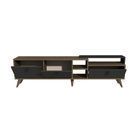 Set de scaune, Beckley, Rubi, MDF , Galben/Negru