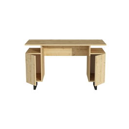 Set de scaune, Beckley, Rubi, MDF , Gri/Negru
