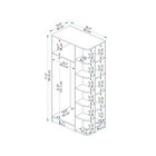Dulap pentru haine, Arnetti, Luses, 90x181.8x50 cm, PAL, Pin Atlantic / Bej