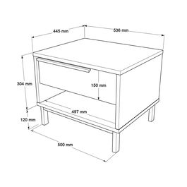 Noptiera, Locelso, On14-W, 53.6x42.4x44.5 cm, PAL, Alb