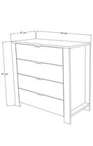 Dulap, Miwood, Duru 1600-31, 90x85x42 cm, PAL, Alb