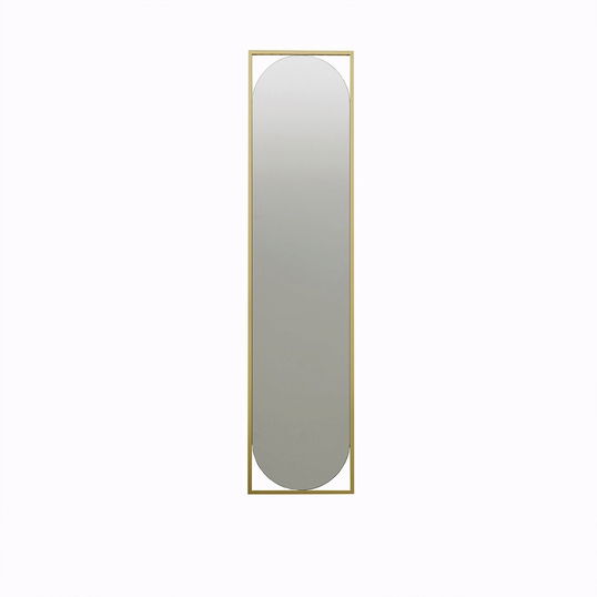 Oglinda decorativa, Neostill, Henri, 40x167 cm, MDF , Auriu