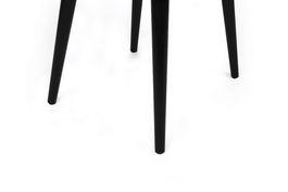 Set de scaune, Nmobb, Tutku-304 V4, Metal, Bej/Negru