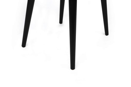 Set de scaune, Nmobb, Tutku-304 V4, Metal, Bej/Negru
