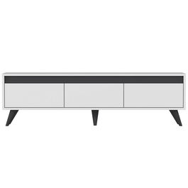 Comoda TV, Odessa, Century, 150x30x45 cm, PAL, Alb