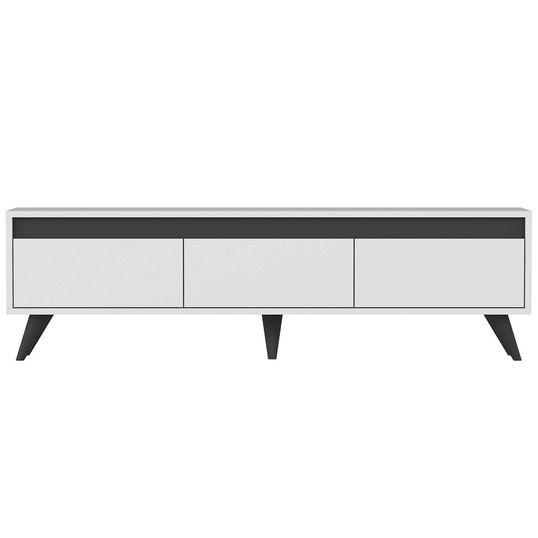 Comoda TV, Odessa, Century, 150x30x45 cm, PAL, Alb