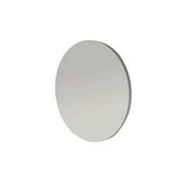Oglinda decorativa, Siam, Oneas, 70x70x2.2 cm, MDF , Gri închis / Argintiu