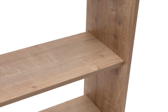 Corp biblioteca, Arnetti, Mindy, 90x30x180 cm, PAL, Safir / Alb