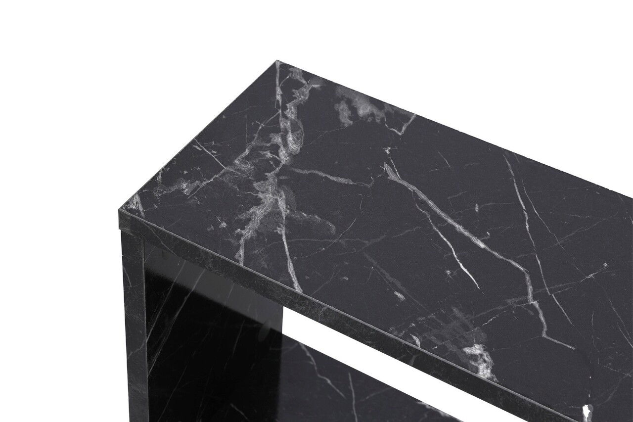 Masuta, Kalune Design, Life, 60x60x20 cm, PAL, Negru