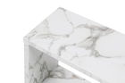 Masuta, Kalune Design, Life, 60x60x20 cm, PAL, Alb/Negru