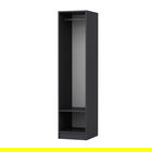 Dulap pentru haine, Minerva, Kale 210, 45x210x52 cm, PAL, Antracit