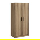 Dulap pentru haine, Minerva, Kale Oak, 90x210x52 cm, PAL, Stejar
