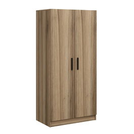 Dulap pentru haine, Minerva, Kale Oak, 90x210x52 cm, PAL, Stejar