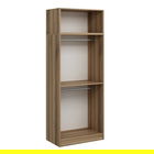 Dulap pentru haine, Minerva, Kale Oak, 90x255x52 cm, PAL, Stejar