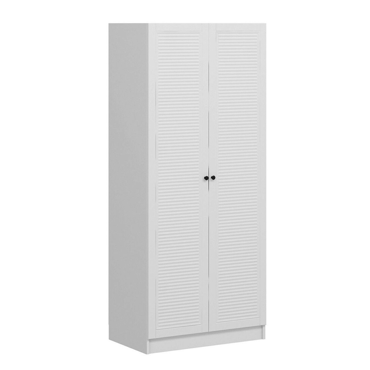 Dulap pentru haine, Minerva, Kale Membrane Blinds White, 90x190x52 cm, PAL, Alb