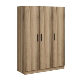 Dulap pentru haine, Minerva, Kale Oak, 135x190x52 cm, PAL, Stejar