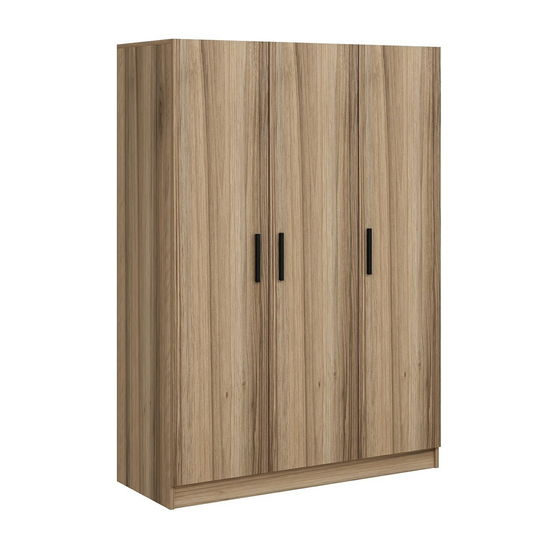 Dulap pentru haine, Minerva, Kale Oak, 135x190x52 cm, PAL, Stejar