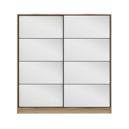 Dulap pentru haine, Minerva, Kale, 180x190x52 cm, PAL, Iată-l