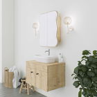 Dulap de baie, Neostill, Day Dream, 12x45x50 cm, 100% CARTON DURO, Stejar