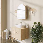 Dulap de baie, Neostill, Hope Cabinet, 12x45x50 cm, 100% CARTON DURO, Bej