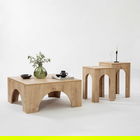 Masuta de cafea, Neostill, Collesium, 80x37x80 cm, PAL, Stejar