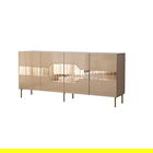 Consola, Neostill, Milan, 180x80x40 cm, MDF , Bronz / Aur