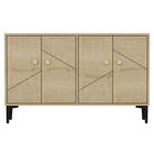 Comoda TV, Odessa, Cria, 120x75x30 cm, PAL, Maro