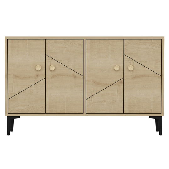 Comoda TV, Odessa, Cria, 120x75x30 cm, PAL, Maro