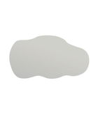 Oglinda decorativa, Siam, Baby, 40x72x2.2 cm, MDF , Negru